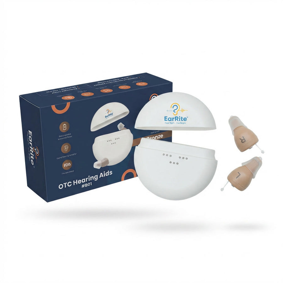 EarRite hearing aid — composite view