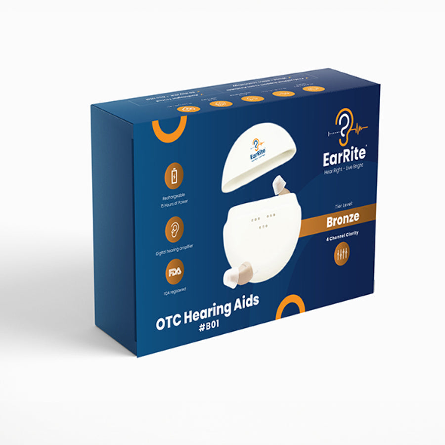 EarRite hearing aid — pro shot